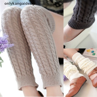 onlyka - calentadores de pierna de punto de ganchillo para mujer, diseño de legging, moda caliente cl