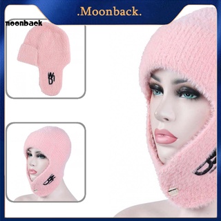 Luna vibrante Color invierno cálido sombrero de punto polar forro de invierno caliente sombrero de punto sin olor para las mujeres