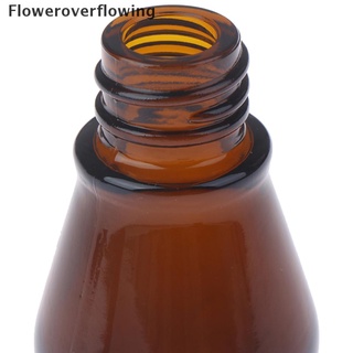 ffcl 10/20/30 ml botellas vacías de cristal marrón con pipeta para aceite esencial caliente