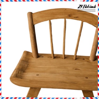 silla de bebé de madera posando casa foto estudio muebles multifuncional