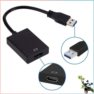 Adaptador de Video Compatible con HDMI 1080P USB 3.0 a HDMI para Pc Tv USB 3.0 a HDMI Compatible