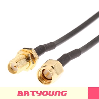 [brtyoung] Cable De extensión De Antena Rp-Sma Macho a hembra 1m
