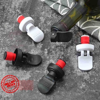 Tapón de plástico de vino tinto de succión de mantenimiento fresco tapón Manual de la botella de presión tapón A3L1