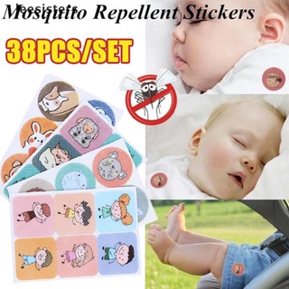 Leesisters 38pcs/set Natural Anti Mosquito Repellent stickers Non Toxic Patches Insect Bug CL