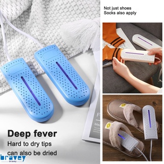Secadora De zapatos con protector De pie De Desodorante Violeta/Dispositivo De desenredador Seco