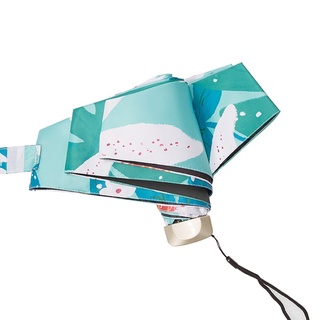 R-R Mini paraguas de bolsillo ligero compacto lluvia sol paraguas de viaje portátil plegable paraguas ultraligero protección UV paraguas paraguas para ambos hombres mujeres (5)