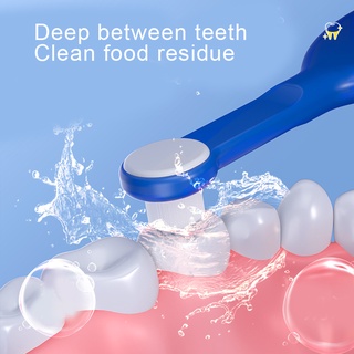 cepillo de dientes en forma de u de silicona suave cepillo de cabeza 360 oral limpieza de dientes para niños pequeños (7)