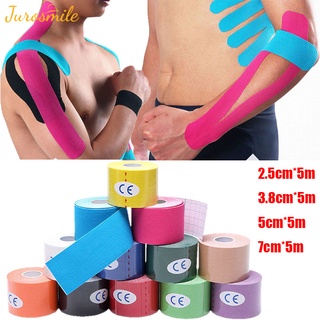 【Juro】Kinesiology Tape Athletic Recovery Elastic Tape Bandage【Smile】