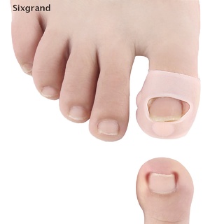 [sixgrand] 1 par de separadores de dedos del dedo del pie de unión herramienta para el cuidado de los pies de silone tela hallux valgus corrección cl