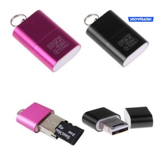 Useful Mini USB 2.0 Micro SD TF T-Flash Memory Card Reader Adapter Up to 480Mbps