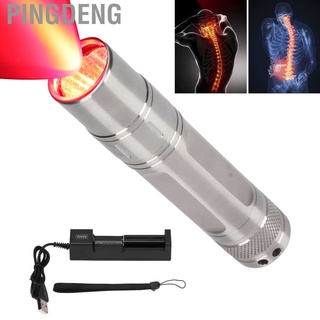 pingdeng lámpara de terapia infrarroja portátil led 630nm 660nm 850nm luz roja profunda dispositivo de la máquina para el alivio del dolor muscular relax (6)