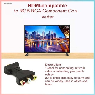 convertidor/convertidor de amplificador digital av/señal de audio envío rápido av hdmi-compatible a 3 rca (3)