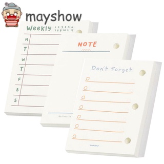 Mayshow 180 hojas adhesivas Para diario/papelería/bloqueo interior/planificador/hojas sueltas/tamaño Interno
