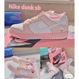 nike sb dunk bajo rosa paloma trd qs para las mujeres de corte bajo zapatos deportivos