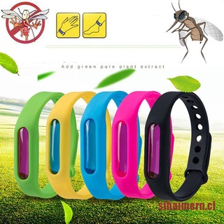 SIHAI 5 pzs pulseras repelentes de insectos y insectos/pulsera de silicona