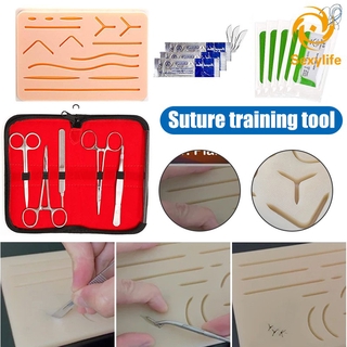 SL Kit de sutura todo incluido para desarrollar y perfeccionar técnicas de sutura (1)