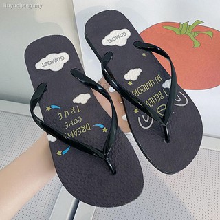 ☢No☸Chanclas chanclas mujeres verano nuevo estilo estudiantes de suela gruesa desgaste sandalias y zapatillas mar playa ocio antideslizante chanclas mujeres (1)