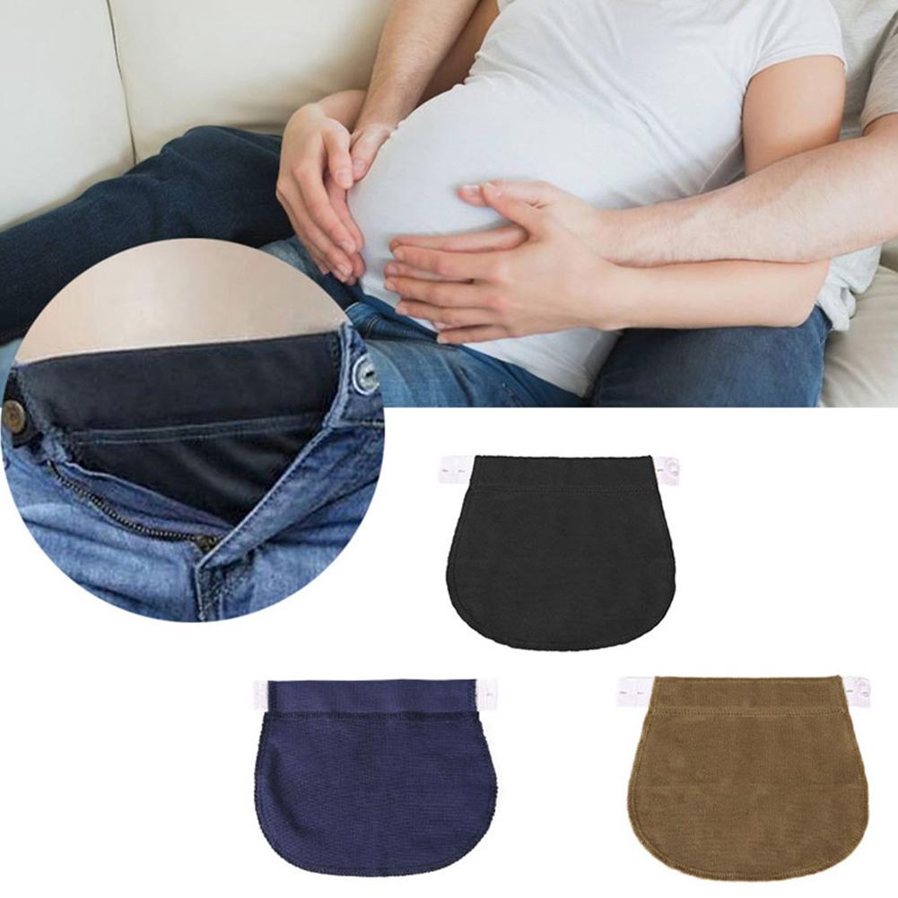 Extensor cintura suave maternidad Jeans pantalones ajustable embarazo elástico cintura