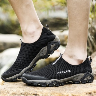 Al aire libre senderismo zapatos de los hombres zapatos de deporte impermeable Trekking zapatillas Kasut senderismo (1)