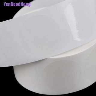 (YenGoodNeng) 500 unids/rollo adhesivo transparente scrapbooking para paquete evenlope sello etiquetas pegatina (4)