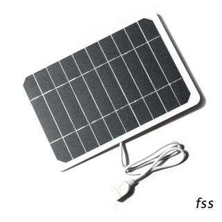 fss. 5 vatios 5 voltios panel solar de alta eficiencia módulo de energía solar flexible panel solar con cable de 50 cm para teléfono móvil