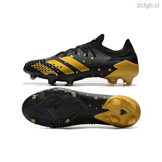 Adidas Predator Mutator 20.1 Low FG men's knitting soccer shoes，Portable breathable football match shoes，Free shipping