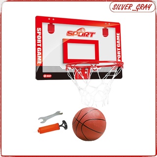 Mini canasta De baloncesto con Aro Pre-sellado Portátil con Aro flexible incluye Mini baloncesto con Bomba Para Uso Interno