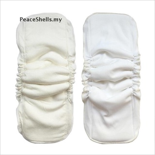 [Peaceshells] nuevas 5 capas naturales de algodón de bambú impermeable para pañales reutilizables para bebés MY