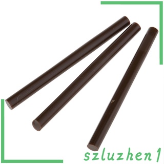 [Hi-tech] 12 palos de pegamento de unión de 7,5 mm para extensión de cabello fusión 10 cm amarillo