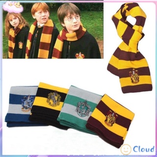 Nube Nueva Moda Gryffindor Bufanda Regalo Hufflepuff Slytherin Harry Potter College Cosplay Suave Para Mujeres Hombres Anime Patrón/Multicolor
