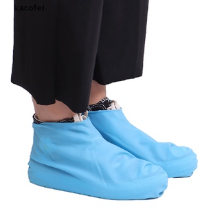 [Kacofei] Reusable Latex Waterproof Shoe Covers Anit-slip Rubber Rain Boots Overshoes