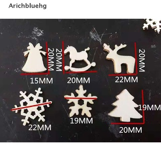 (Arichbluehg) 50pcs Wooden Xmas Tree Hanging Ornamen Christmas Party Decorations For Home On Sale (9)