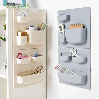 sortess - estante de almacenamiento para baño, sin perforaciones, estante de pared, plástico para cocina, organizador de casa, multicolor