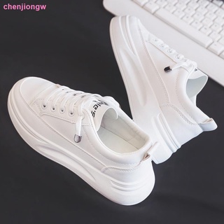 2021 caliente nuevo verano de suela gruesa zapatos de marea blanca de las mujeres zapatos de lona todo-partido estudiante casual deportes zapatos de la junta blanca zapatos