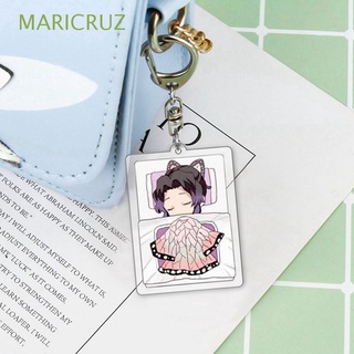 MARICRUZ Gifts Demon Slayer Keychain Nezuko Key Ring Animation Peripheral For Kids Miniatures Inosuke Scultures Japanese Anime Kyoujurou Figurine Model