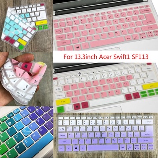 For 13.3inch Acer Swift1 SF113 SF114 TR50 Soft Ultra-thin Silicone Laptop Keyboard Cover Protector