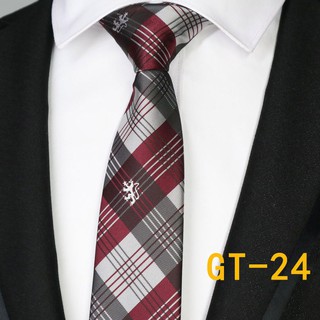 6cm rayas para hombre estrechas corbatas flacas de seda lazo de moda para fiesta de boda (5)