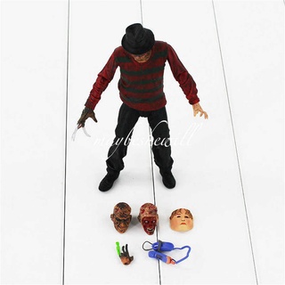 neca ghost street killer freddie modelo figura hecha a mano viernes negro jason juguete muñeca decoración (5)