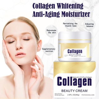 ❀ifashion1❀Collagen Power Cream Moisturize Facial Skin Care Anti Wrinkle Aging Cream