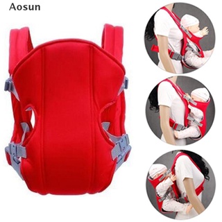 [Aosun] Adjustable Breathable Infant Baby Carrier Ergonomic Wrap Sling Newborn Backpack .