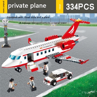 lego city avión privado compatible con lego juguetes juguetes niños bloques de construcción 334pcs lego juguetes lego city