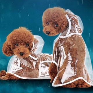 Impermeable transparente para perros/Chamarra para mascotas/lindo Casual impermeable/ropa para perros/ropa esencial para pasear al perro