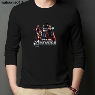 M-5XL, nuevo en stock, la moda de los hombres / mujeres de manga larga de dibujos animados de Marvel Spiderman Iron Man camiseta 3 colores negro y blanco y gris MWZZX007