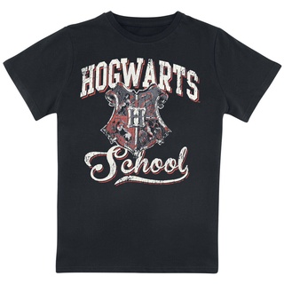 Niños Harry Potter Hogwarts T-Shirt Moda Casual Manga Corta 100 % Algodón