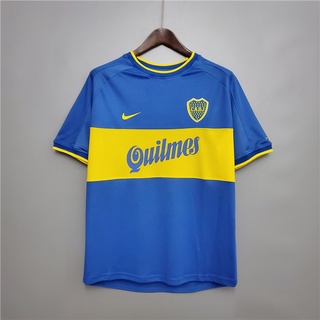 Retro Jersey De Fútbol/Camisa 1999/2000 Boca Juniors Inicio