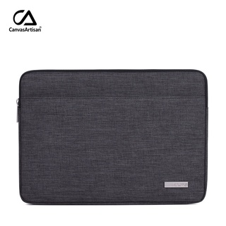Canvasartisan - bolsa para portátil (estilo de negocios, impermeable, iPad, bolsillo frontal, a prueba de golpes, para Macbook Air Pro 11/12/13/14/15 pulgadas)