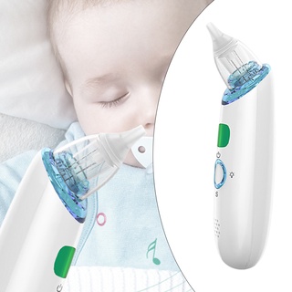Aspirador Nasal eléctrico para bebés Nariz limpiador Sugador Nostril higiénico Seguro (1)