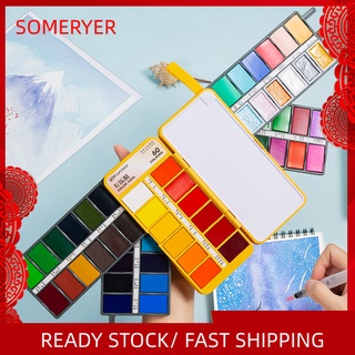 Someryer set De pintura pigmentado con brillo De 36/48/60 colores