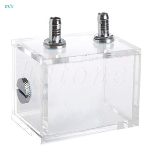 mix 200ml Acrylic Liquid Water Cooled Brushless Pump Tank For CPU Water Cooling