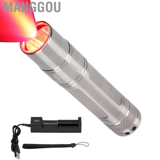 manggou portátil de terapia infrarroja lámpara led 630nm 660nm 850nm luz roja profunda dispositivo de la máquina para el alivio del dolor muscular relax